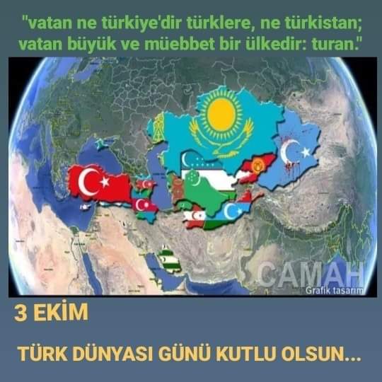 zaher_akbulut's tweet photo. 3 EKİM Türk dünyası günü Kutlu olsun.
.
#3ekimtürkdünyasıgünü
#türkdünyası
#3ekim #güneytürkistan
#janubiyturkiston
#azerbaycan
#turkiston
#türkistan
#nemutlutürkümdiyene
#Türk https://t.co/FyhhqtFqxv