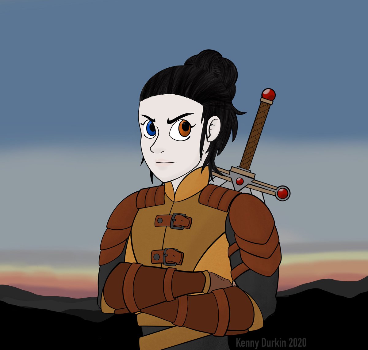 KayDrawsStuff's tweet photo. Kylin Unmasked https://t.co/hh33RFogd8