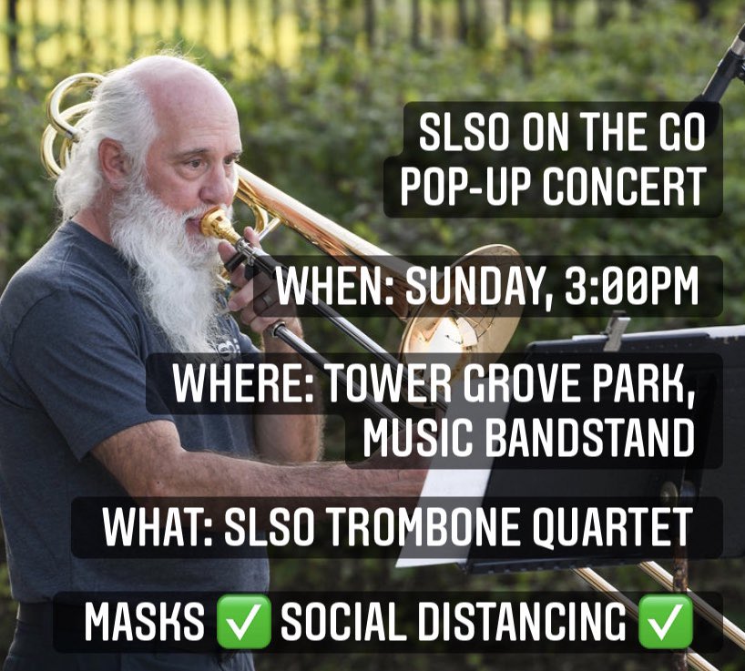 See you tomorrow at <a href="/TowerGrovePark/">Tower Grove Park</a>!