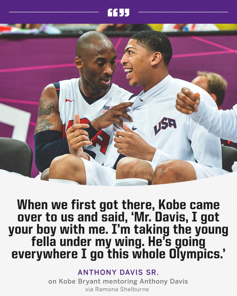 ESPNNBA's tweet image. Kobe saw something special in AD.

More from @ramonashelburne: es.pn/30vGXUy
