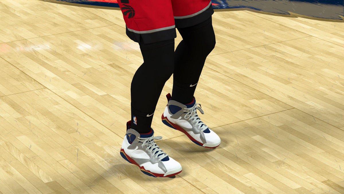 miikkoh's tweet photo. ❕👟Jordan Retro 7 Olympic👟❕________________________ #nba #NBAFinals #NBA2K21 #NBATwitter  #2kshoes #nba2ktvwow #nba2kshoe #nbashoecreator #jordan7s #Retro #retrojordan #olympic #Canada https://t.co/vvYzlP8hN0