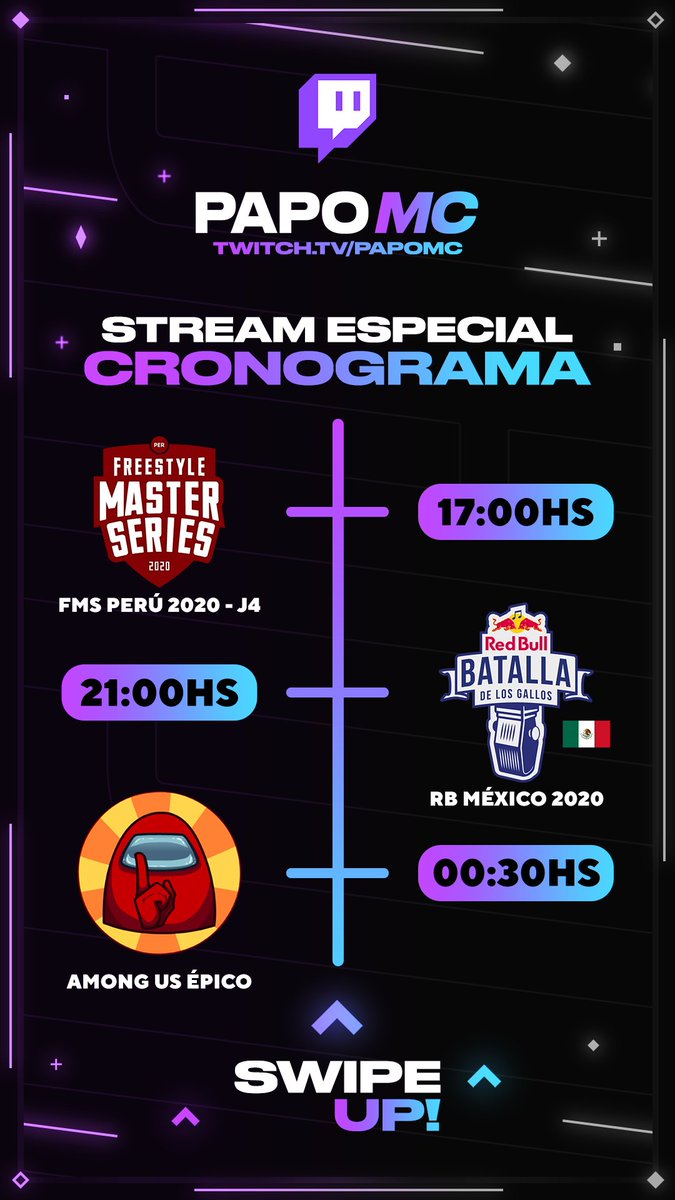 Hoy stream largo! 
Los espero en: twitch.tv/papomc