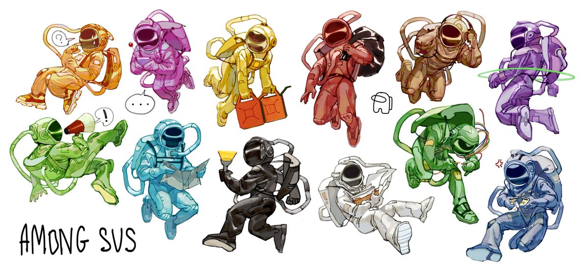 kilgaaaaaarra's tweet image. whole crue back together
#AmongUs