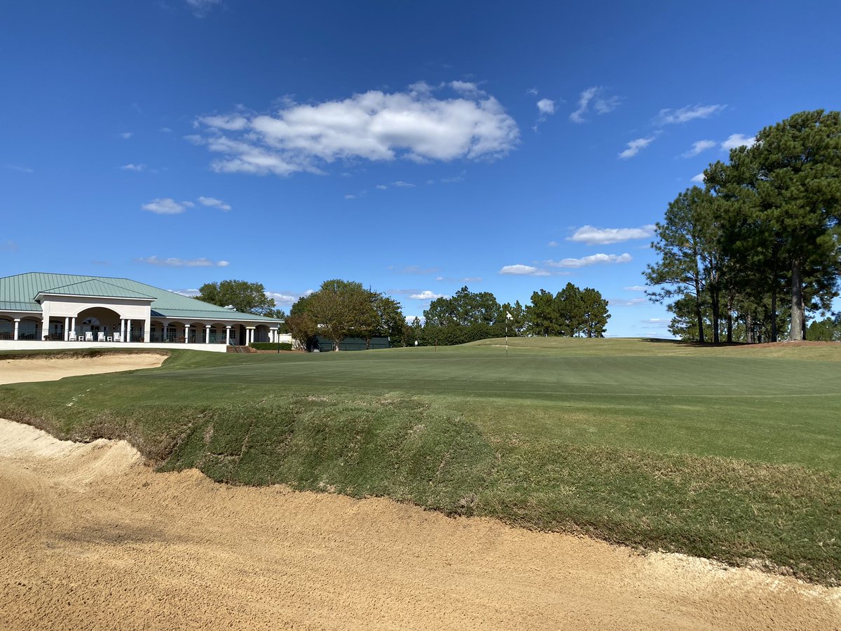 WestonDeanTurf's tweet image. Had quite the unexpected surprise when we arrived at work this morning, but with the help of a couple rockstar crew members, we were able to fix the problem and have it back in great shape by this afternoon. A great crew is how we provide a great product for our guests to play!