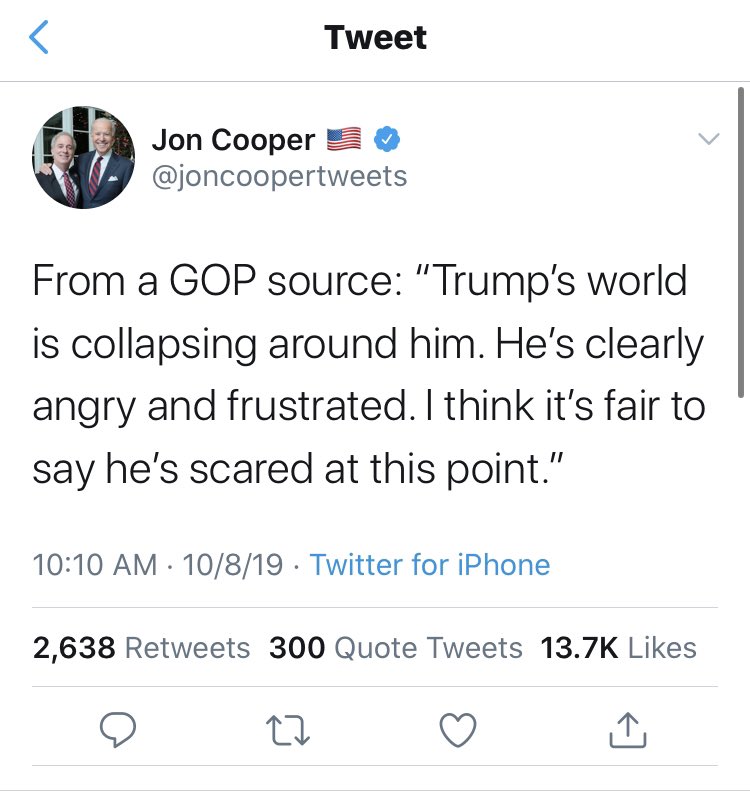 Of course,  @joncoopertweets does the typical “the walls are closing in!” BS all the time, so I guess this isn’t anything new.