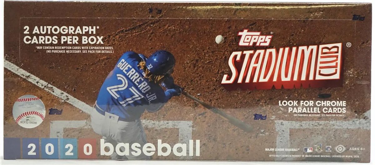 natbreaks's tweet photo. Auctions start ending for 1/4 hobby case Stadium Club in about 1 &amp; 1/2 hours. https://t.co/BsR1eQi8OS #NaturalBreaks #welovecards https://t.co/jRJhGgewUx