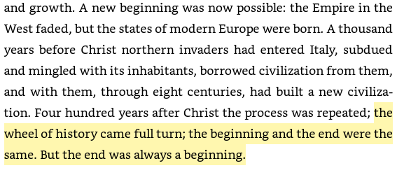 7/ A new beginning"the wheel of history came full turn; the beginning and the end were the same. But the end was always a beginning."Dark or Game of Thrones anyone? 