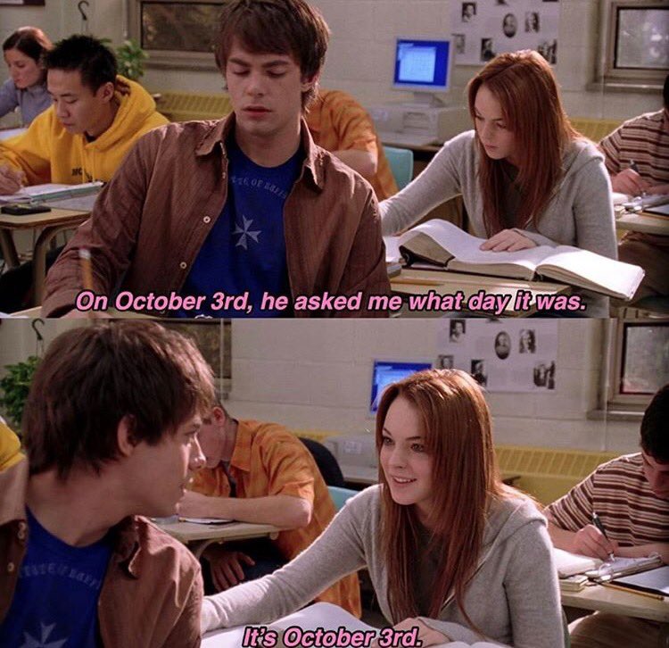 CiaoItsZoe's tweet photo. Happy Mean Girls day! 💋 #MeanGirlsDay #meangirls https://t.co/xcJ7MuTfa0