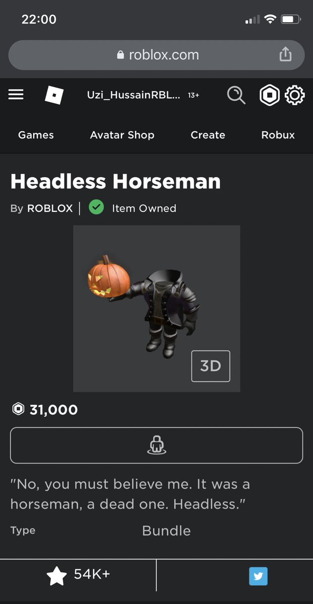 cSapphire on X: 🎃 Headless Horseman giveaway 🎃 To celebrate my upcoming  collection with @VRTLWRLD we are giving away Headless Horseman 🤍 Rules: 1⃣  Follow @VRTLWRLD and @cSapphireCS 2⃣ Like and Retweet