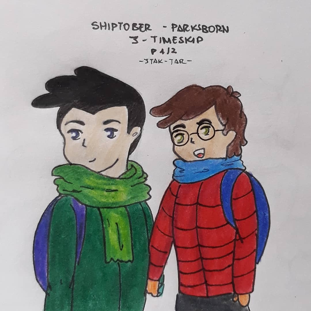 Patata050101's tweet photo. Shiptober
#inktoberships2020
Day3: Time-skip
From childhood friends to husbands ๐
#marvelspiderman2017 #spiderman2017 #harryosborn #parksborn #spiderman #peterparker #yaoi #peterparkerxharryosborn #harryosbornxpeterparker #harryxpeter #peterxharry #colorpencil https://t.co/mPEaStkFfp