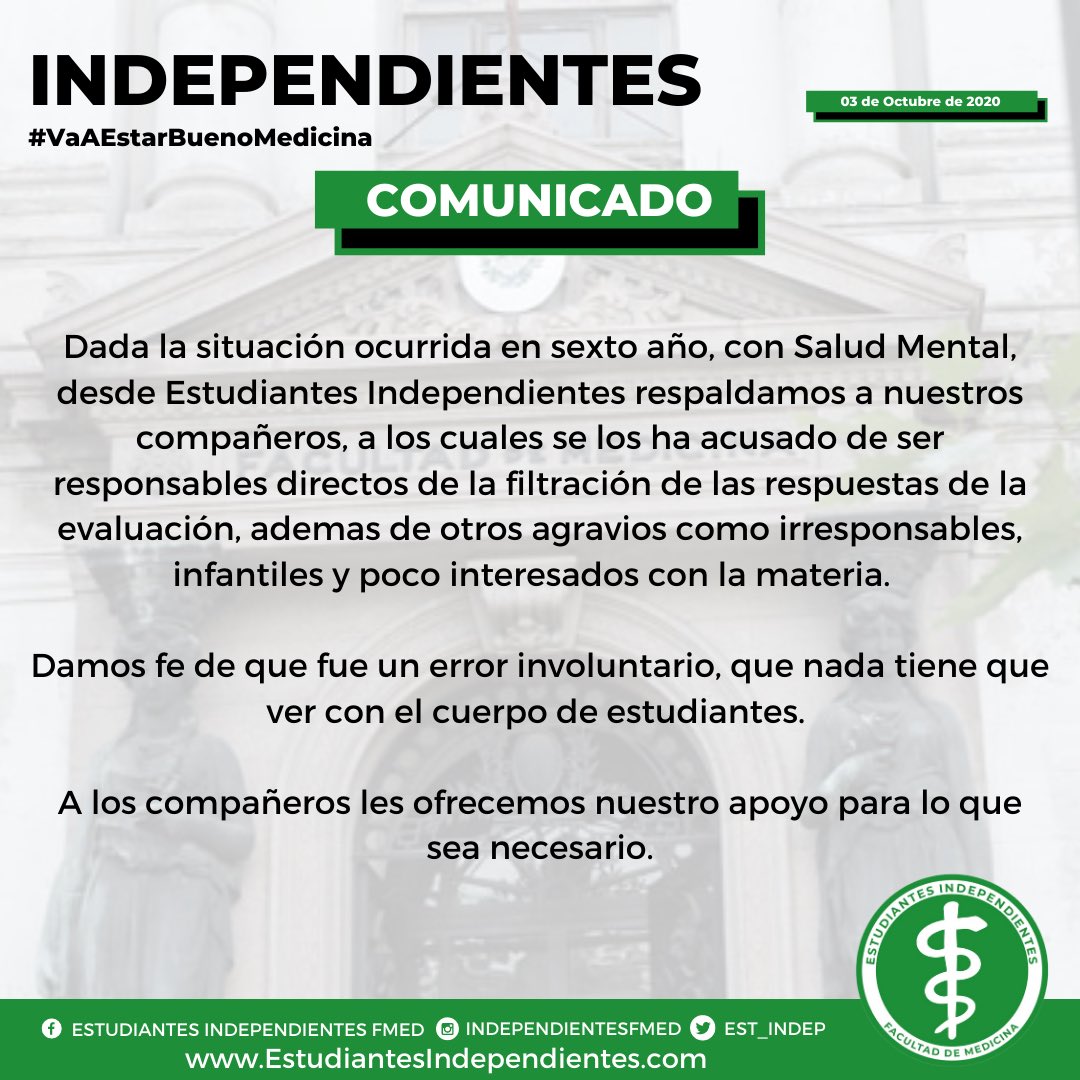 📌 COMUNICADO SOBRE SALUD MENTAL