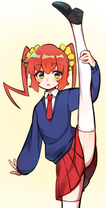 I字バランスぎゅんれちゃん 