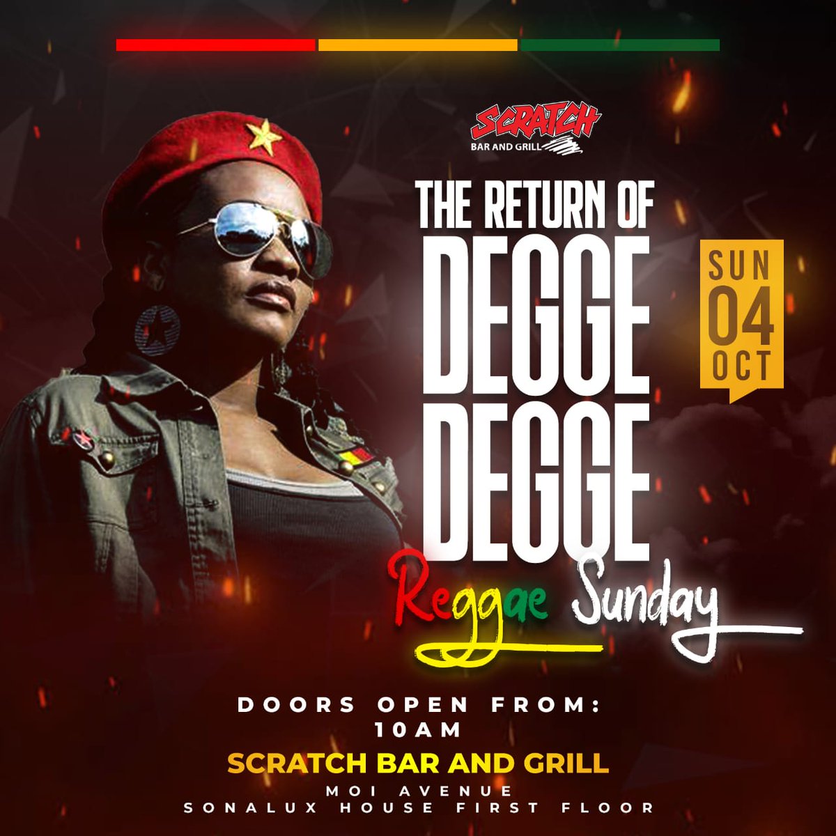 scratchbar254's tweet photo. Let's Get Used To Daytime Raving At @scratchbar254 As We Celebrate The Return Of Deggedegge Reggae Sunday s Doors Open From 10AM, All Health Guidelines Applicable.
#daytimeraving #Scratchbar #Weareopen #Karibuni https://t.co/1wOXZRwcyJ
