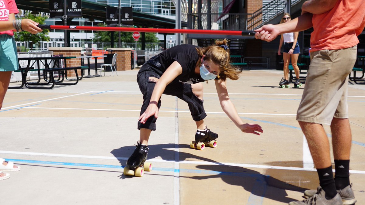 railyardlincoln's tweet photo. 🎶  I've got a brand new pair of rollerskates 🎶 

Skate The Yard is happening tomorrow from 10am to 4pm! Come get your roll on! @GTBikeTours #LNK #skatetheyard

*Social distancing and masks are encouraged https://t.co/exzKa1kCBU