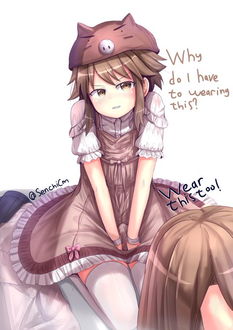 Always have a dress and a wig for your friend Enjoy your Sunday, Comrade ~ Muehehehe Giveaway art for Lê Ngọc#男の娘 #trap #Crossdresser # 