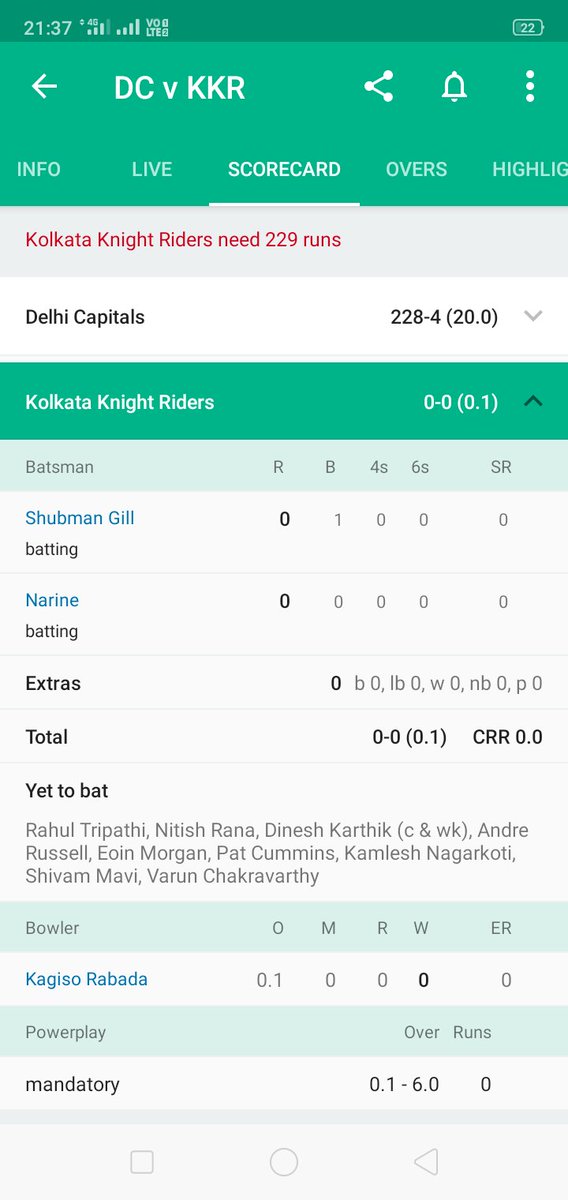 rohitcrk1's tweet photo. 5th down Morgan ...
 Kaunsa nasha kiya hai KKR ne #kkr #ipl2020 https://t.co/0mjxtFfQcb