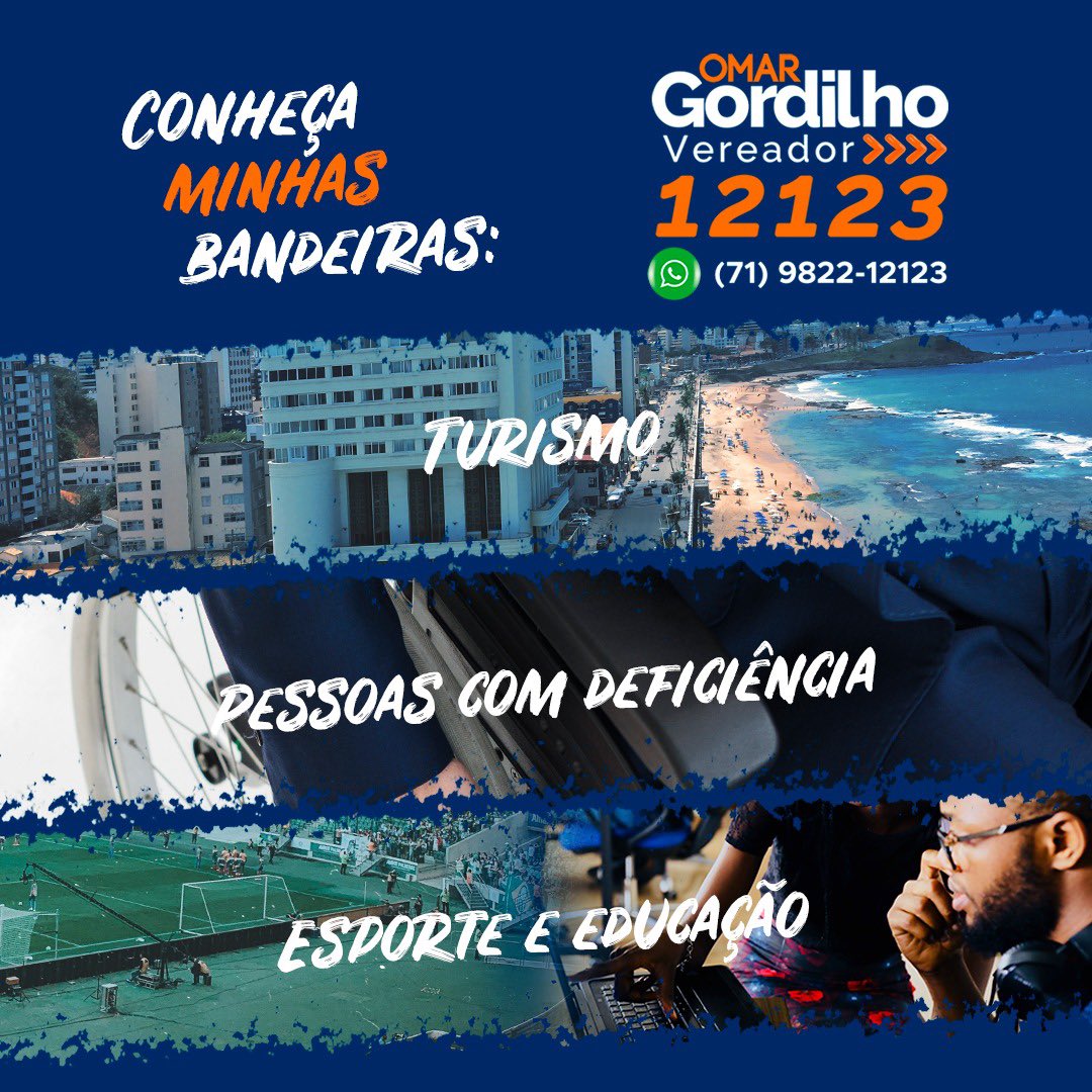 Turismo, Pessoas com deficiência, Esporte e Educação. Continuem me acompanhando e conheçam meus projetos! 1️⃣2️⃣1️⃣2️⃣3️⃣👏🏼