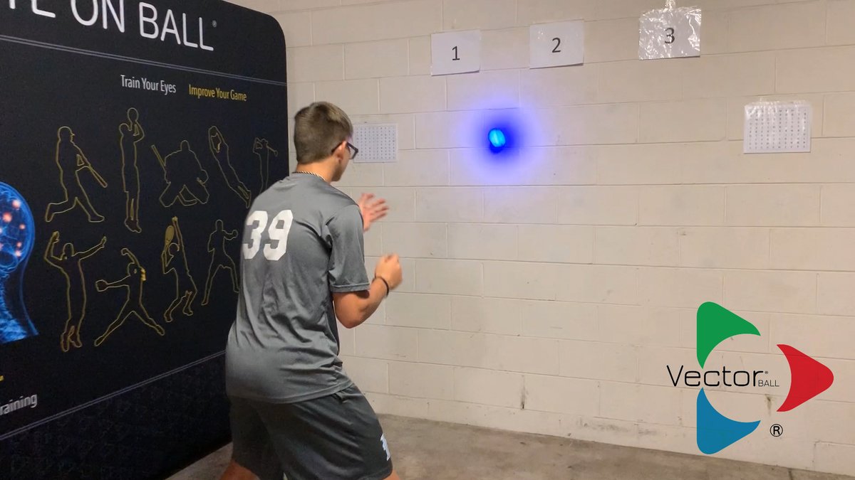 eyeonballinc's tweet image. As fall weather begins cooling things down, keep warm by training inside with #VectorBall - you can do #CognitiveVisionTraining drills anywhere with a floor and a wall!