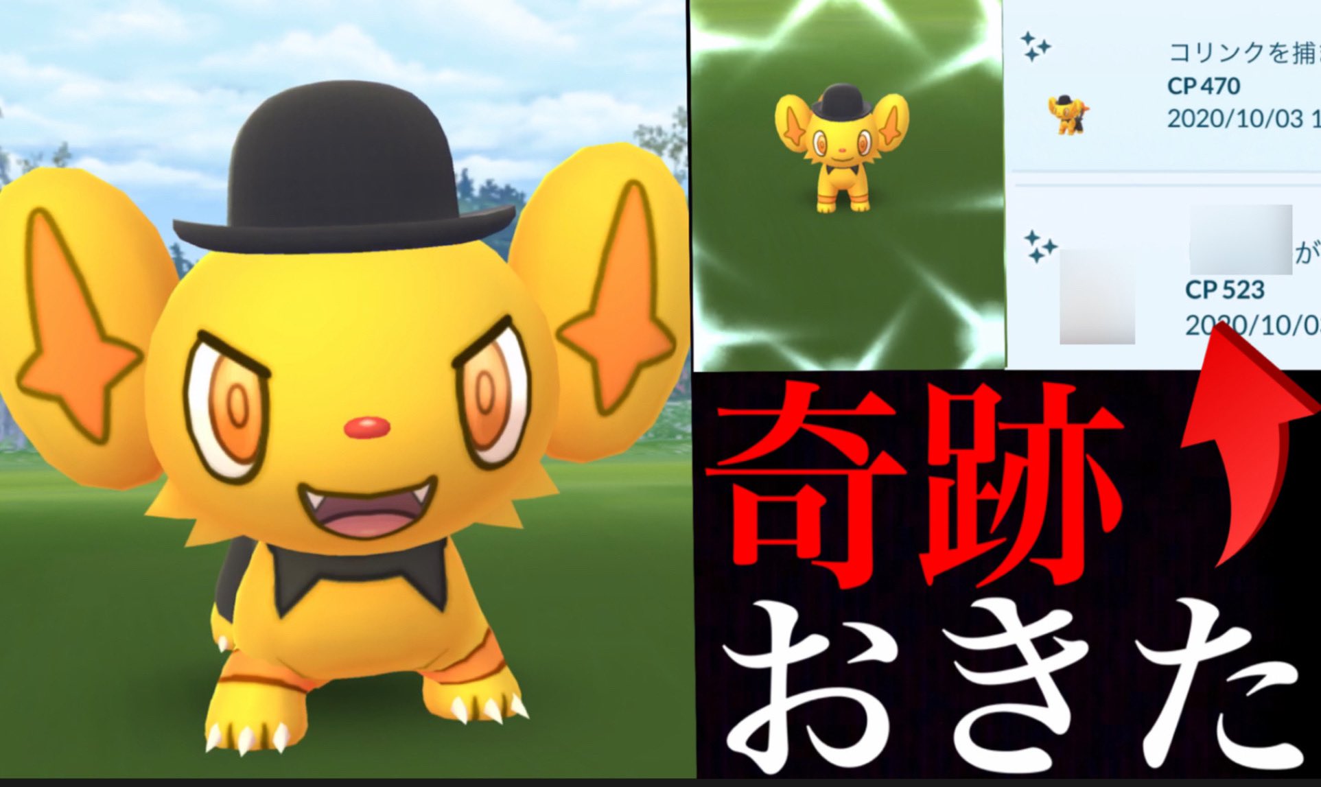 Onepoke イベント初日に起こった色違い出現のハプニング まさかのタマゴとレイドと野生でイロチがやってきた イベント記念にレントラーをバトルで活躍させるべし T Co Yqdrf9xnff ポケモンgo 色違いコリンク Onepoketv T Co