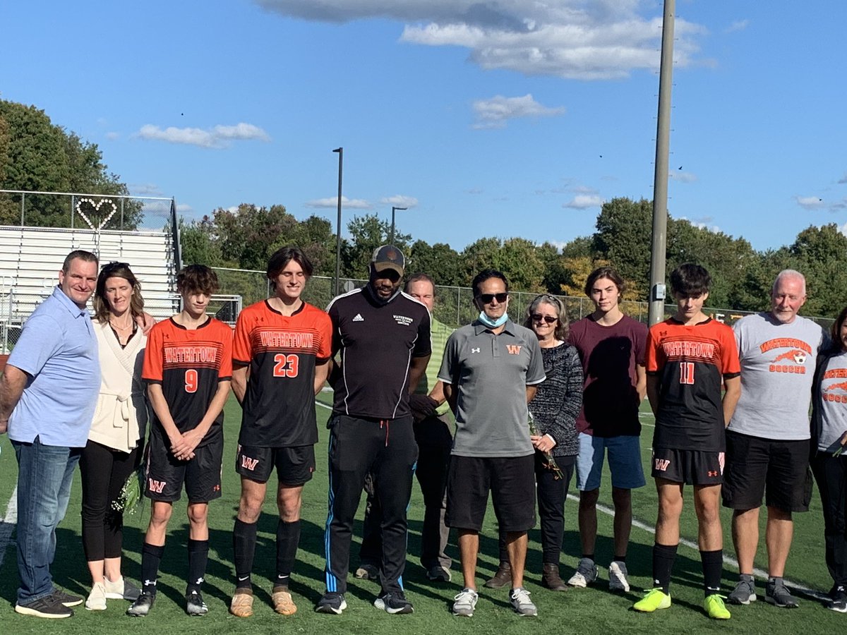 WHS_BSoccer's tweet photo. Wanted to acknowledge our seniors and their parents who raised amazing young men and great soccer players.  We had a successful 4 years 2 NVL tournament finals appearances, 1 NVL tournament championship, CIAC semifinals run, and countless wins.  Wish them nothing but the best https://t.co/9HwMKCDVeQ