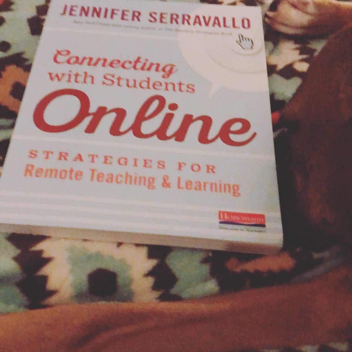 Do other people get this excited about PD? Thank you <a href="/HeinemannPD/">Heinemann PD</a> &amp; <a href="/JSerravallo/">Jennifer Serravallo</a> Maybe &amp; I are already deep into “Holding True to  Priorities...” 🖤