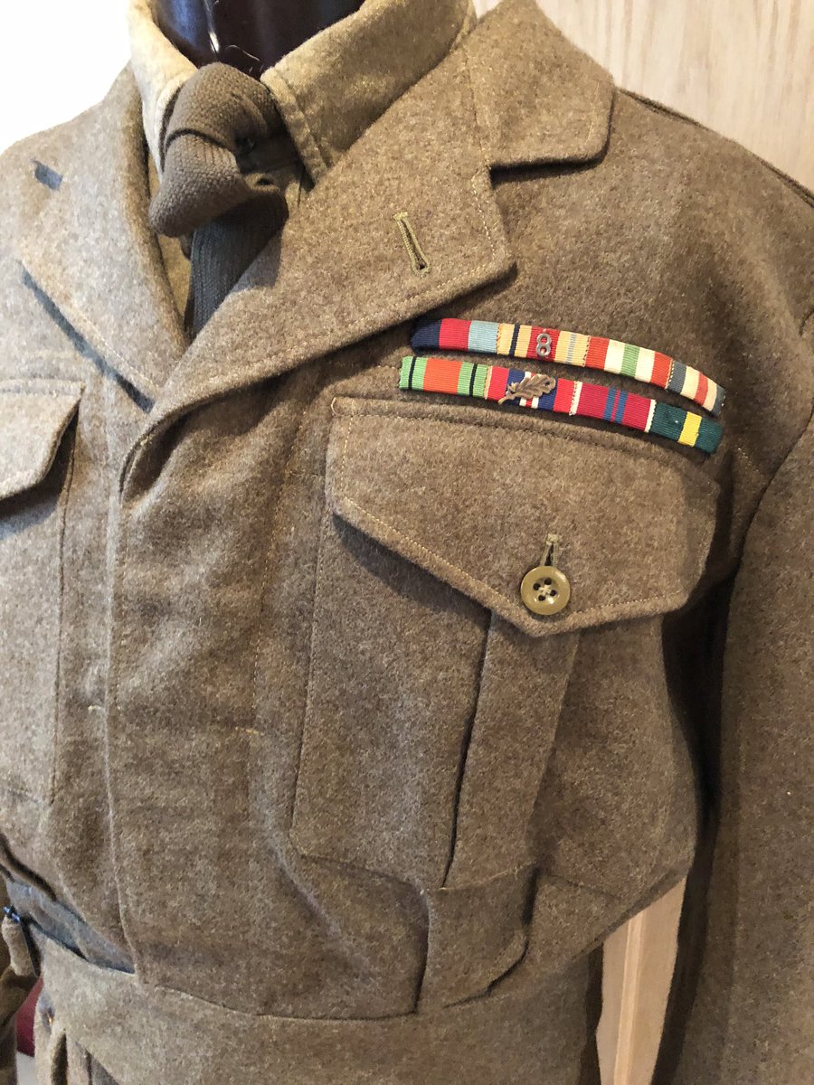 If you type ‘Battledress’ into a ‘well-known internet auction site’ you are pretty much guaranteed to come across 1949 Battledress. If that’s what you want, great. But make sure you to know what you’ve got there. This multi-decorated Colonel’s example is cool.  #BattledressThread