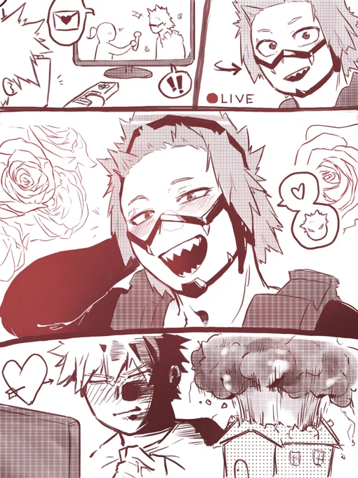 Day 1 Smile/미소?!! 
❤️?
#EIJIROCTOBER2020 #kiribaku 