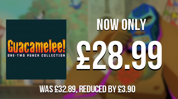 SwitchPrices's tweet photo. Guacamelee! One-Two Punch Collection has dropped by £3.90 and is now £28.99
https://t.co/ULYjTf9zZe
#GuacameleeOneTwoPunchCollection https://t.co/uG66SZfs47