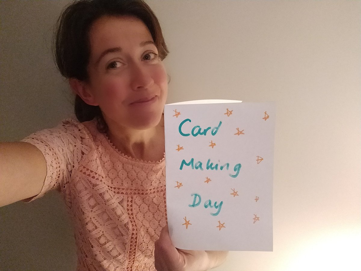 MillingtonSally's tweet photo. Another night with another zoom call celebrating a friend's 40th!!! So just managing to recognise the national day with minutes to spare! It's 
#cardmakingday so here's a very feeble emergency last minute attempt! 😬 https://t.co/CZxETCD8mn