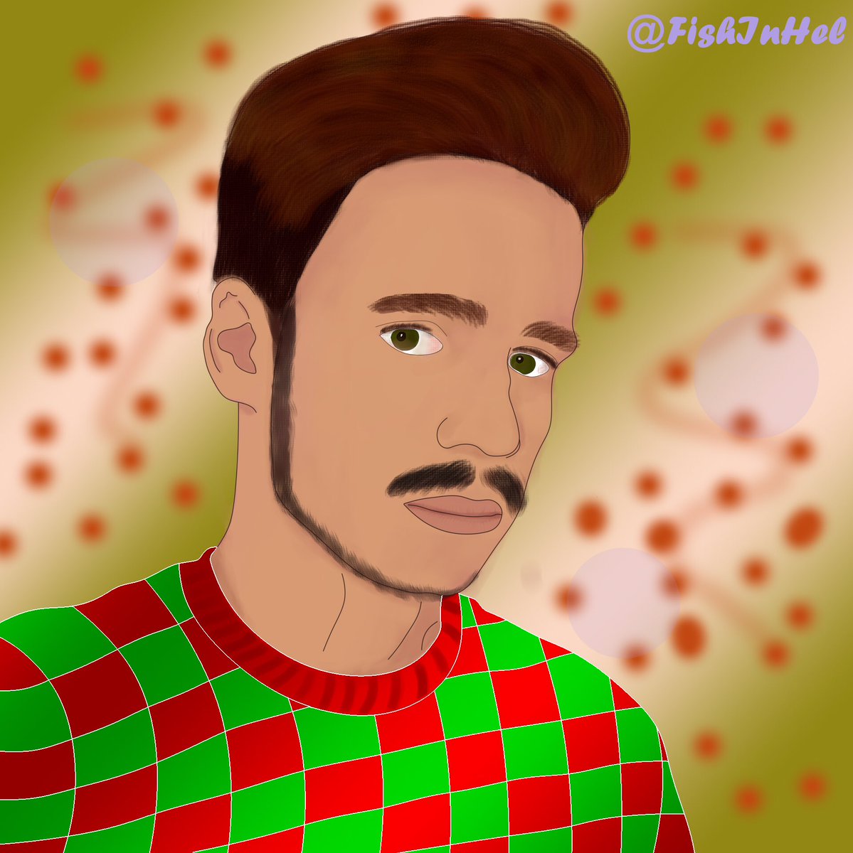 IkeMitsuchi's tweet image. It’s my second illustration. I hope I was able to Improve my drawing skills... 
drawing in Paint tool SAI 2
#illustration #drowing #drowingtime #SAI