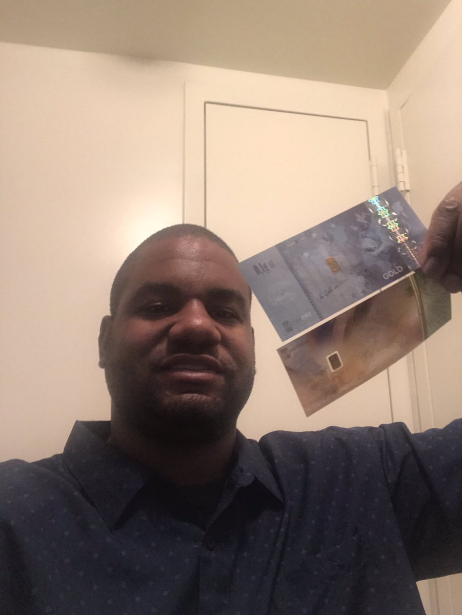 LetsWork15's tweet photo. This is historic! 
The Karatbars/Freebay ecosystem makes it possible for even disabled people can start business on a disability check &amp; own real money 24k Gold!
All the way to da hood in Louisville! CashGold V999 G999 #LifeCards https://t.co/z25PCvIpRk