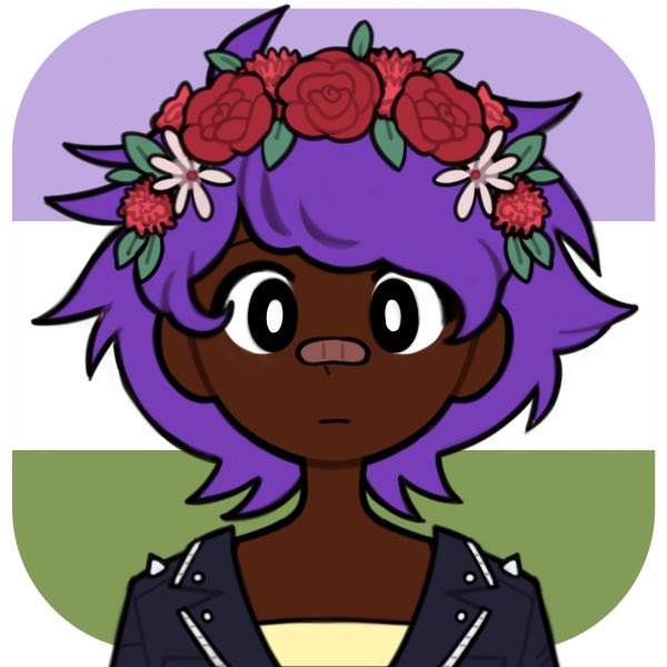 nyx o’ donnell (minor character)- probably born in nyc- big family, very supportive (especially of their pronouns)- fun fact: everything about them is a fun fact they’re fuckin vibin man