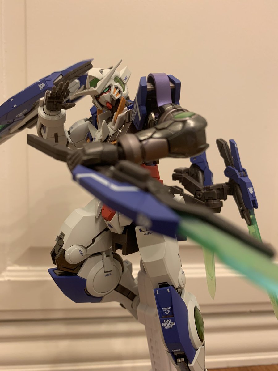 Adding this to Exia Repair IV AKA Graham Gundam, I can definitely see the appeal of the Metal figures especially on those kits that might otherwise be a bit more fragile or have awesome details.(TL;DR -  @MarkBrooksArt was correct)Hopefully we get MG versions of these someday!