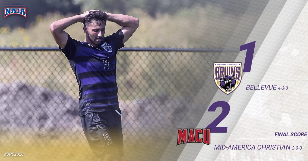 BUBruins's tweet photo. Recap: Late PK costs @Bellevue_Soccer at @macumsoccer 
https://t.co/LYlhouTAQ7
#NAIAMSOC #BUBruins #BPB20 #BUvsMACU https://t.co/IyLErbNSCh