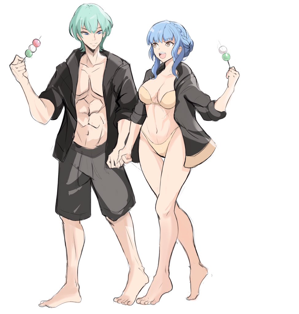 rakeemspoon@rakeemspoonのイラスト196/334］「Commission: Byleth and Marianne from f...