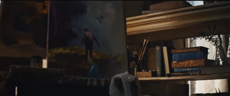 WonderlandShawm's tweet photo. Loco SE ME ACABA DE OCURRIR UNA TEORIA, si el mv d Wonder empezó igual al cuadro que esta en el suelo, Con el tren, EL SEGUNDO MV SERA ESTE? , tipo empezara donde termino???, es una historia? ALTAS TEORIAS LOCOOO https://t.co/xh7Gfp5OmE