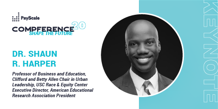 delighted_to's tweet image. RT @payscale: We’re delighted to announce our first #keynote speaker for #Compference20: @DrShaunHarper, Executive Director of @USCRaceEquity and one of the nation’s most highly respected racial equity experts! Join us, October 28th &amp;amp; 29th: …