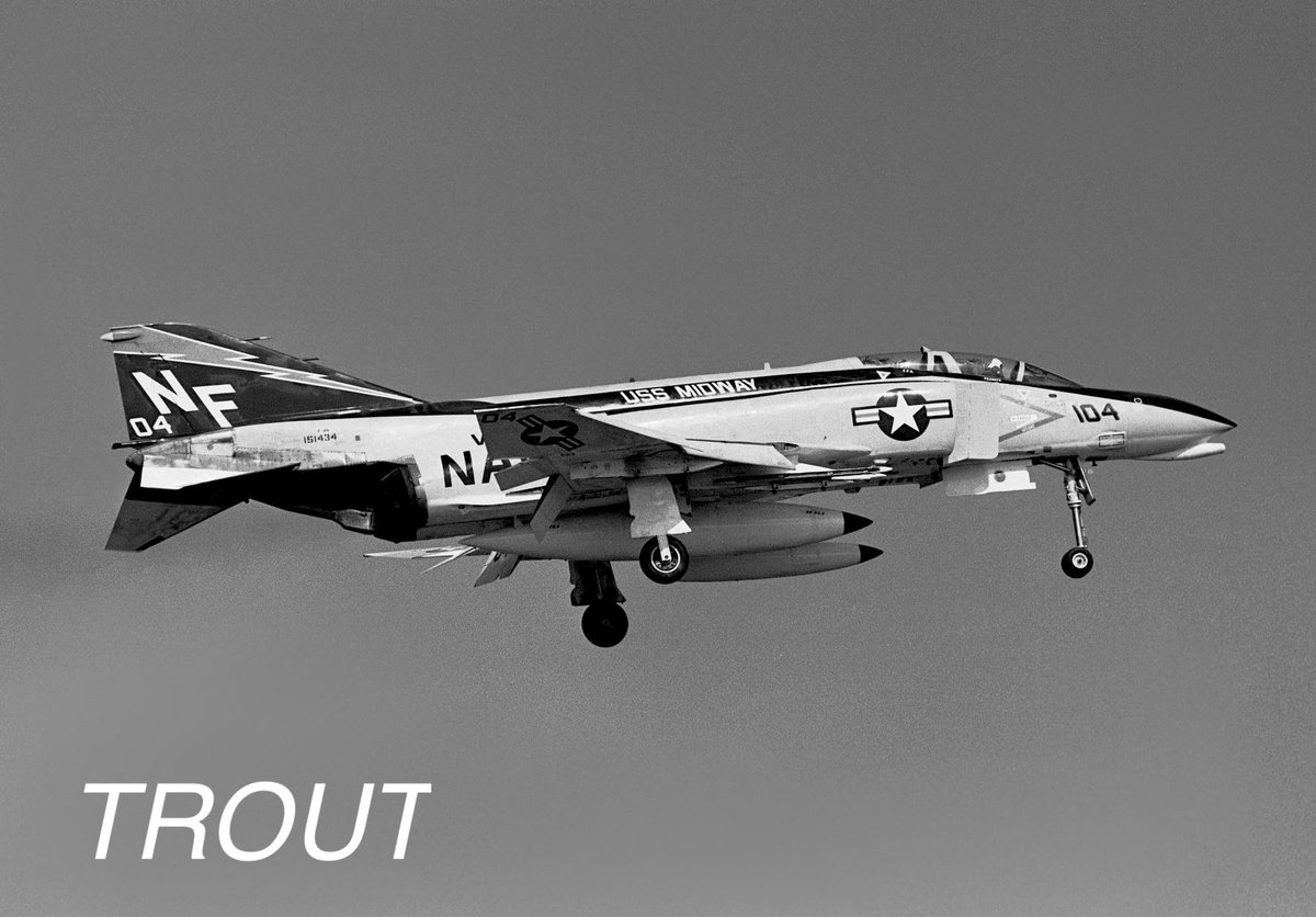 #104の日  NF104   F-4N   VF161 1975年厚木基地