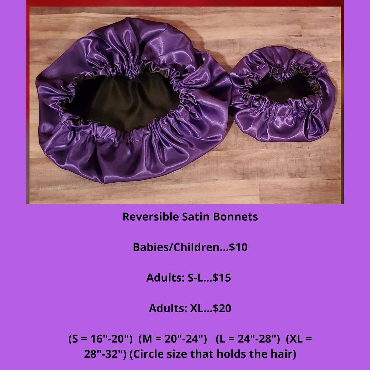 t_jacksonsbows's tweet image. #satin #bonnets #tjacksonsbowsandcrafts