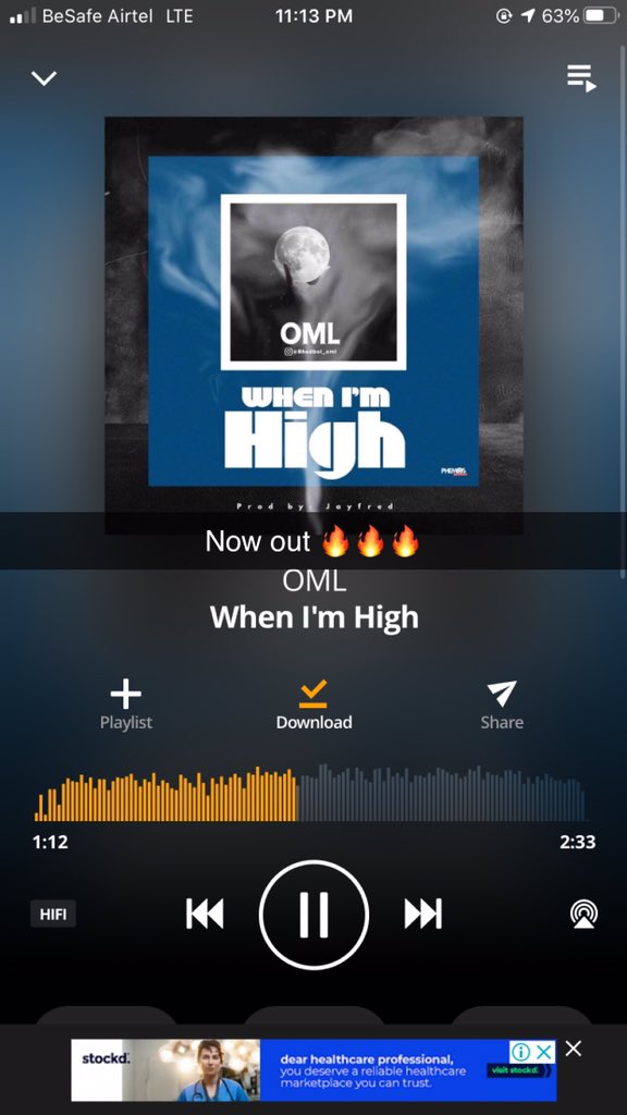 Now out on audiomack 🔥 audiomack.com/bhadboi_oml/so…