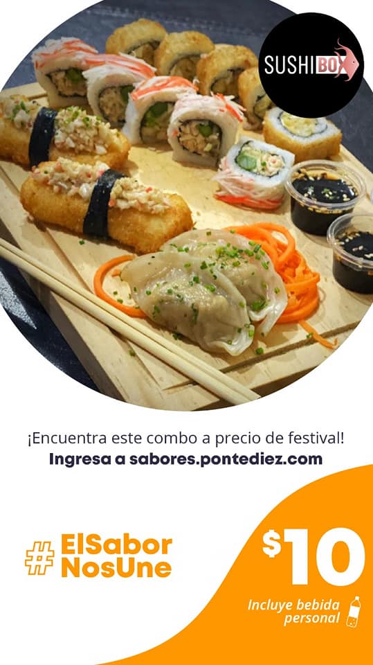 saboresfestec's tweet photo. ¡Es sábado de consentirte! 😉 echa un vistazo a estos increíbles combos de Sushibox Quito pídelo ya en https://t.co/QsYoi3Patn 💻📲
#comida #quito #comidaenquito #deliverydecomida #deliveryquito #deliveryecuador #comidaecuador #promodecomida #ofertadecomida #saboresfest https://t.co/se3H7JQGsW