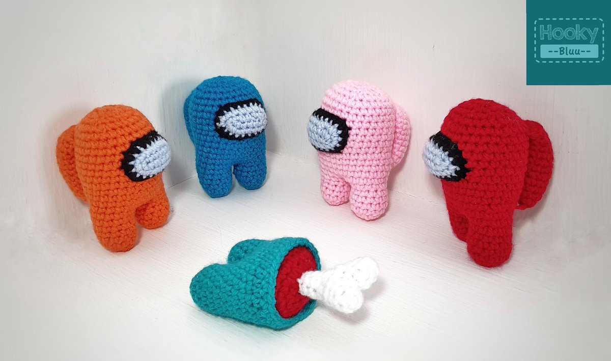 HookyBluu's tweet photo. ¡¡Tenemos un impostor!!

#AmongUs #Gamerlife #crochet https://t.co/hXAK7DgK0W