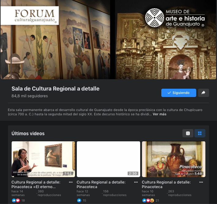 mahg_mx's tweet image. Te invitamos a disfrutar de nuestras exposiciones permanentes 🖼️ 🎨.
Dialoga con el arte a través de cápsulas de video 📱 🖥️ 💻
👉🏼 Nuevos clips 📅 miércoles y viernes ⏰ 7 pm.
#MAHG #ProgramaciónDigital