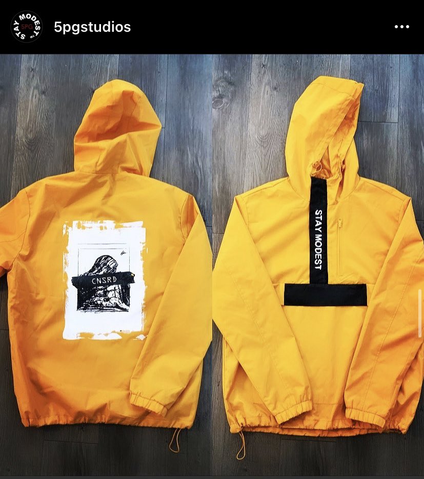 Ima plug our businesses My boo has a clothing line. He be sewing, embroidering, designing, printing all his shit himself. Here’s his insta, some designs he has already made, and the link to his shop!  https://www.5pgstudios.com/ 