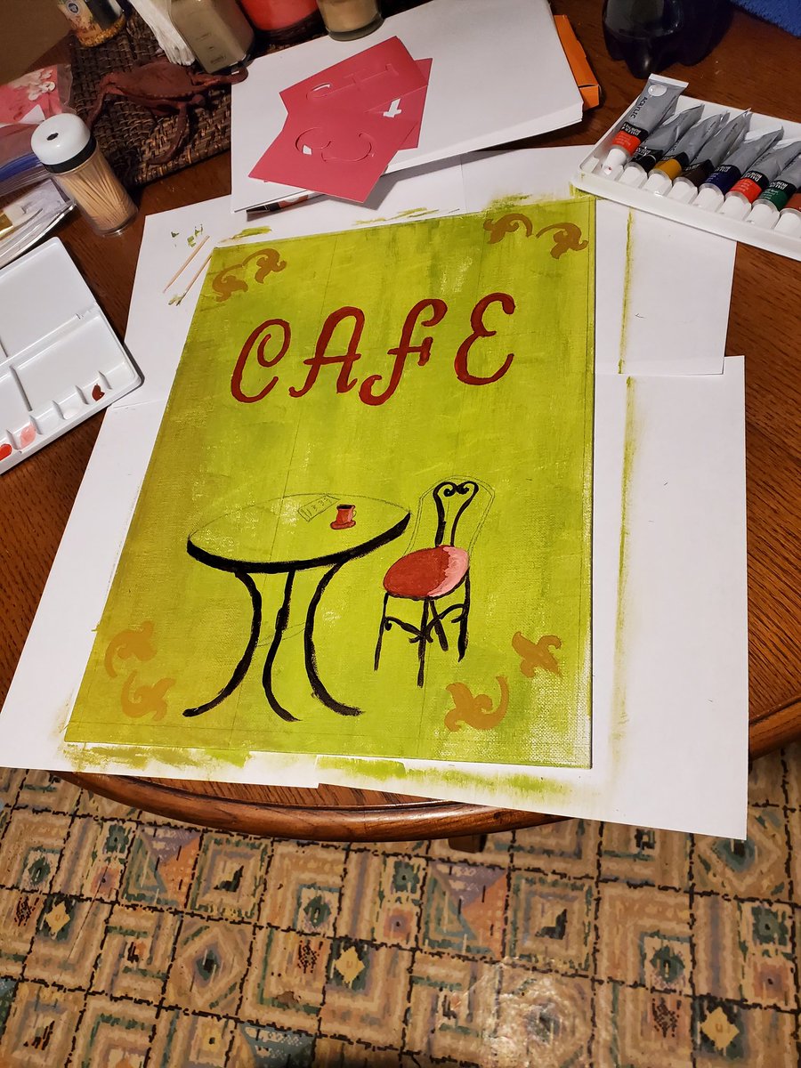 amesallya's tweet image. So I'm a writer... not a drawer. My mom says, hey you're artistic, can you do a picture for me? 2 hours and not done.