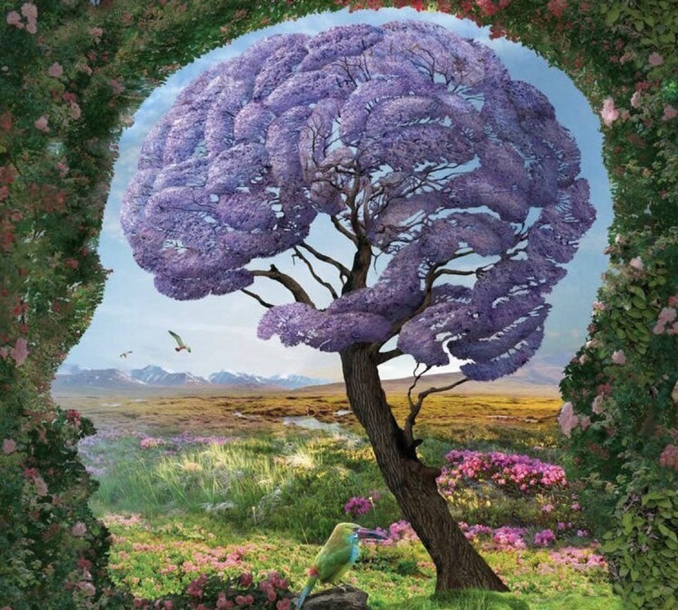 ❦As the tree does not need consciousness to sustain itself, nor the bird reasoning to fly, so the spirit does not require thinking to dwell in joy and peace.
 ~Anne Scottlin 
#consciousness #sustain #reason #peace #Art #IgorMorski #joyforlife