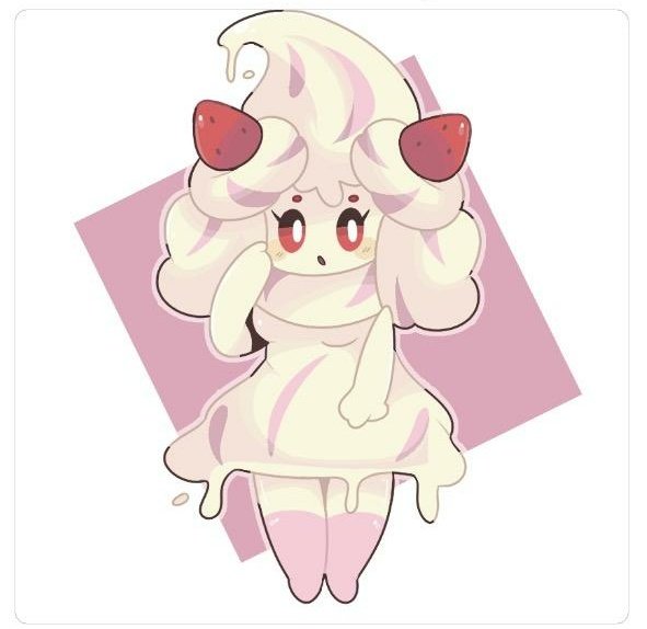 "Huh? You called for me?"

•Writer's portrayal of they're Alcremie from Pokemon.

•Pretty selective.

•18+

•SFW and NSFW themes.

•Experienced writer

"Anyways, what can I do for you?"

•More info &amp; NSFW info below.