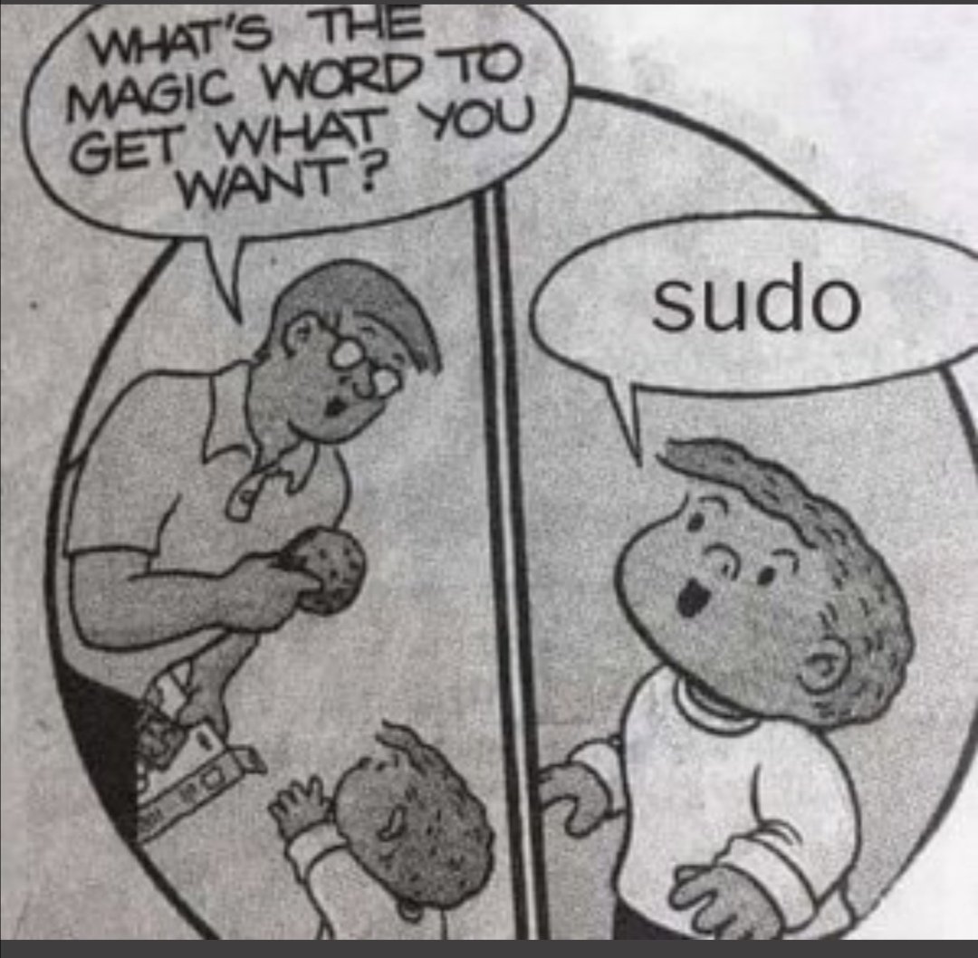 LuAnVarMo's tweet photo. Lol, sudo! https://t.co/YXWTHS2xiW