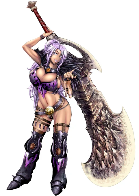 [R-18] 最近配信された黒龍ミラボレアスの大剣移植完了 #MHW #ミラボレアス  