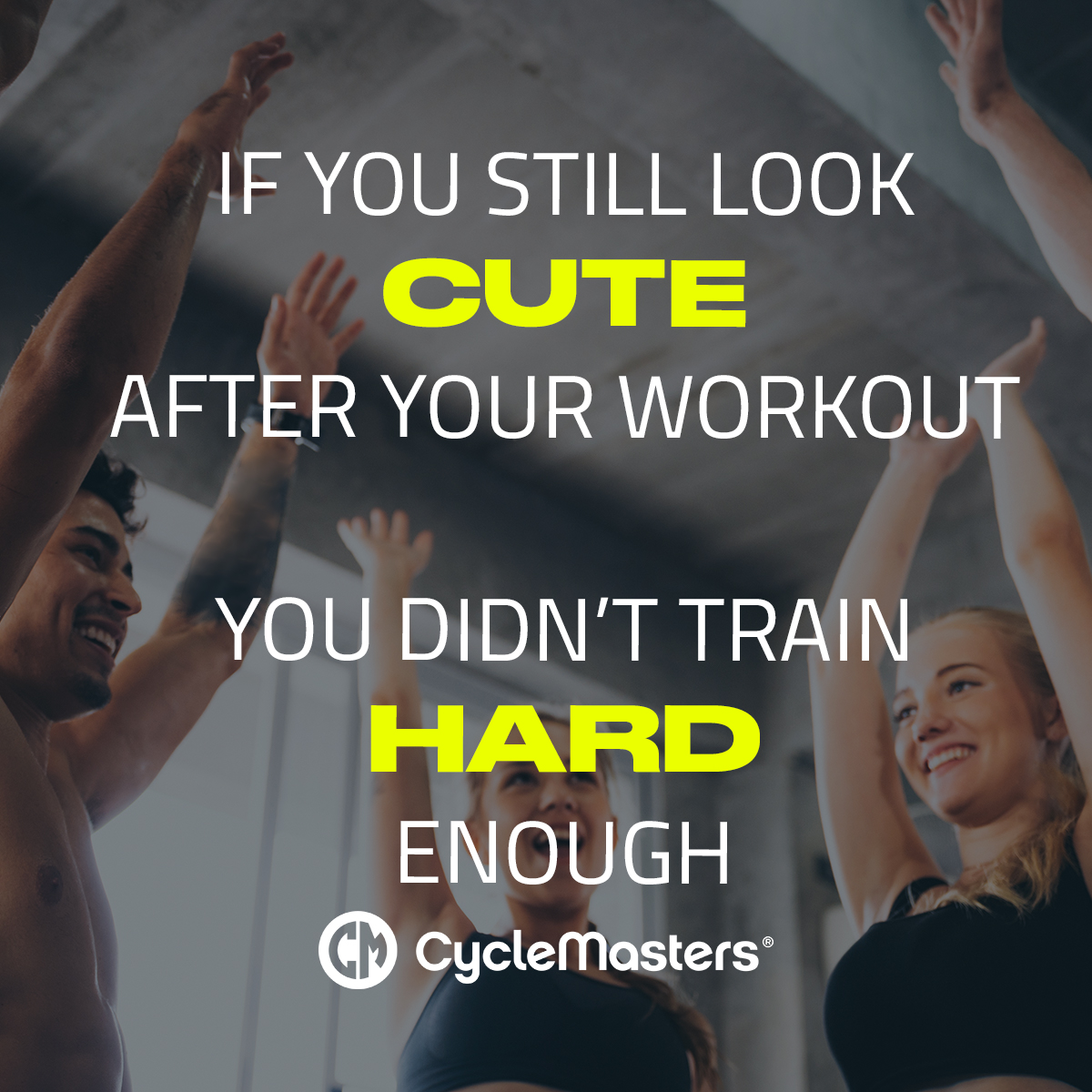 CycleMasters_'s tweet photo. ๐ด๐
โ๏ธ
#workhard #getfit #burnthosecalories #cyclinglife #sweat #healtylifestyle #cyclemasters #sportsmotivation #jointheride https://t.co/zGNrcckqht